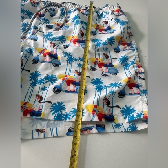 MC2 Saint Barth Oh Vespa®! Mid-length Swim Shorts - Vespa® Special Edition - Picture 11 of 13